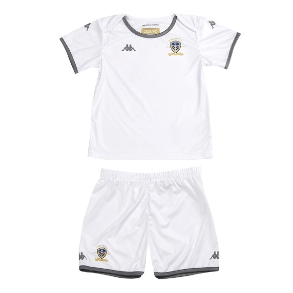 Camiseta Leeds United Replica Primera Ropa Niños 2019/20 Blanco